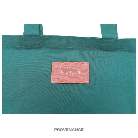 🔴 Gucci Ancora Tote Bag - Green - Picture 3 of 3